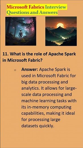Microsoft Fabrics Interview Questions and Answers - Part 11