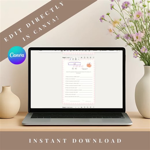 Pumpkin Shower Game Bundle Download Digital Template Baby Shower Party Planning Fall Celebration Girl Party Activity Pack Instant Download - Etsy