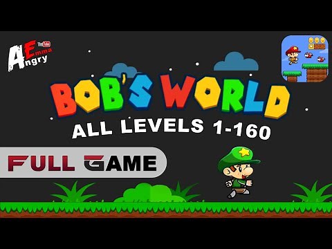 Bob's World - FULL GAME (all levels 1-160) / Gameplay Walkthrough (Android Game)