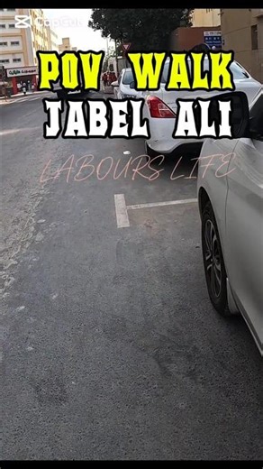 Labour Life In Jabel Ali | Pov Walk | Body Cam | GoPro 12 | 4K Video |