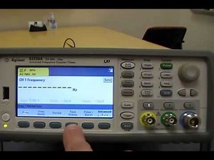 53210A 53220A and 53230A Frequency Counter: Checkout the Built in Help Feature