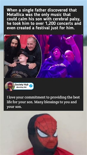 Single Dad Took His Son With Cerebral Palsy to1,200 Metallica Concerts Then Built a Festival For Him