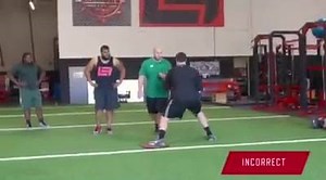 22K views · 181 reactions | A common mistake when using the Kickboard. When the knee is outside of the foot, the hip begins to open and become unstable. This is a major issue with pass blocking. #OLPBuiltToDominate™ | Offensive Line Performance | Facebook
