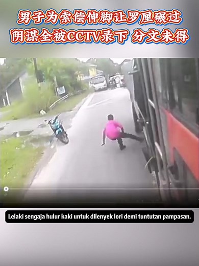 聪明反被聪明误！ #中国报 #动新闻 #碰瓷 #CCTV