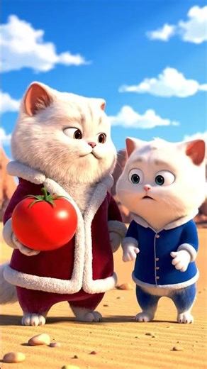 Samurai vs Ninja Cats – Desert Showdown! #FunnyAnimation #RemixVibes