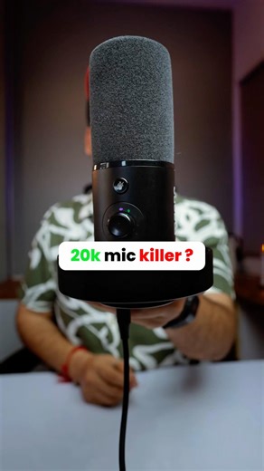 This Budget Mic Delivers Pro Quality Sound 🔥 #microphone #review