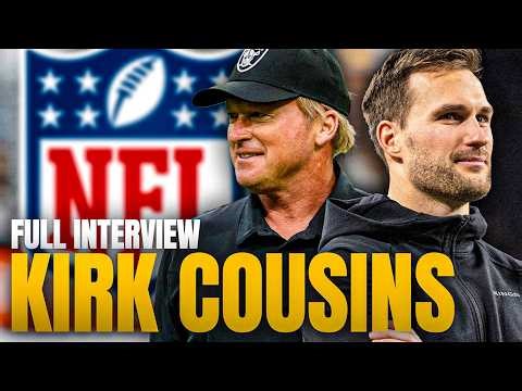 NFL QB Kirk Cousins FULL INTERVIEW | Gruden Goes Long