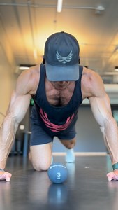 Meet The Plank Pass Challenge 🔥 Core work doesn’t have to be boring. This one looks simple… until you try it. From a strong push-up position, I’m tossing a 3lb ball hand-to-hand—forcing my core to stabilize, my shoulders to lock in, and my brain to stay sharp. Every catch is anti-rotation. Every throw tests control. 💥 Core stability 💥 Shoulder strength 💥 Hand-eye coordination Try it for :30–:45 seconds and tell me how it feels. Level it up by slowing the toss or lifting your feet wider… or h