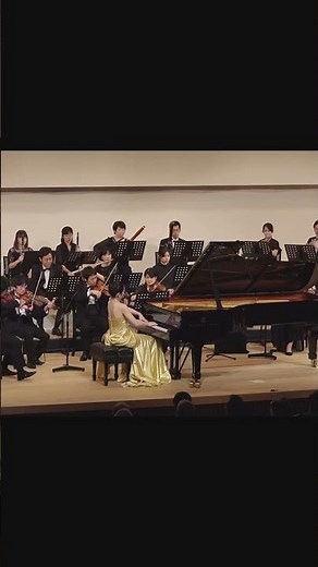 シューマン ピアノ協奏曲 イ短調 Op.54 第2楽章 田中理恵|Schumann Konzert für Klavier und Orchester Op.54 Mov.2【Short Ver.】
