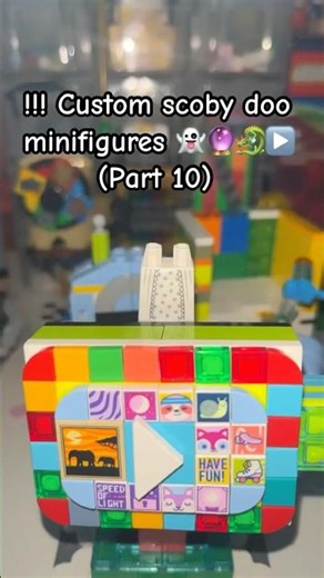 ‪@LEGO‬ !!! Custom scoby doo minifigures !!! 👻🔮#viralshorts #legoloji #lego
