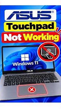 ASUS Touchpad Not Working? Fix It Fast #ASUSTouchpad #TouchpadNotWorking #TouchpadFix