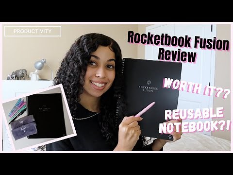 Rocketbook Fusion Review & Walk-through: A Reusable Notebook | Shyan Renée