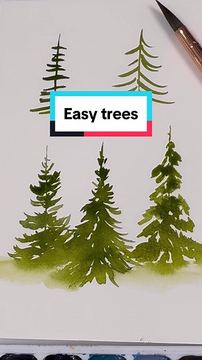 Easy Tips for Improving Your Watercolour Trees