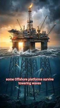 How Engineers Build Offshore Oil Platforms That Survive the World's Harshest Oceans #sea