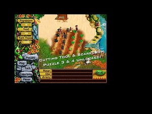 Cutting Tool & Scarecrow - Virtual Villagers 2 The Lost Children Gameplay #4 (Puzzle 3 & 4 Unlocked)