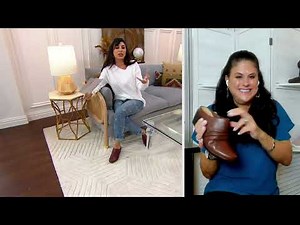 Clarks Collection Ruched Leather Heeled Mules - Emily Charm on QVC