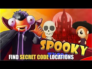 SPOOKY TYCOON MAP FORTNITE CREATIVE - FIND SECRET CODE & SECRET ROOM CODE