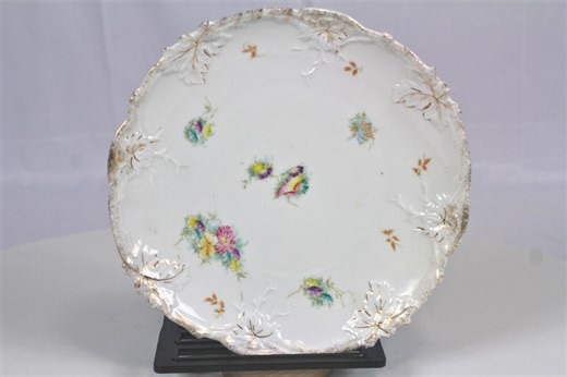 Vintage Rosenthal Sanssouci Salad Plate | Rococo Embossed Floral Porcelain | Collectible German China - Etsy