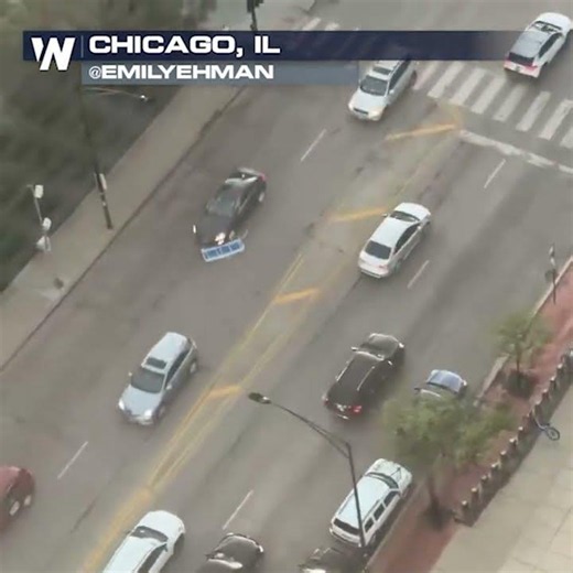 Severe winds throw POOL CHAIRS into oncoming traffic!