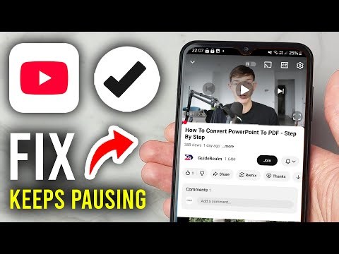 How To Fix YouTube Video Keeps Pausing Automatically - Step By Step