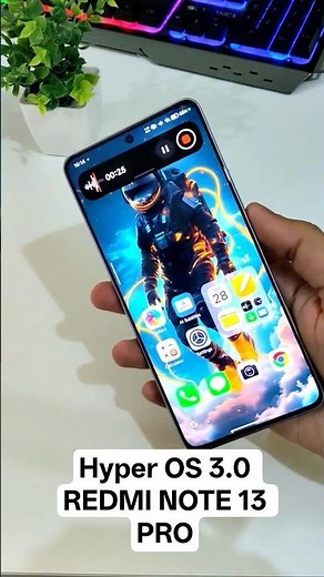 HyperOS 3.0 on Redmi Note 13 Pro/POCO X6 ?! This Is INSANE 🤯 #redminote13pro #hyperos #xiaomi #miui