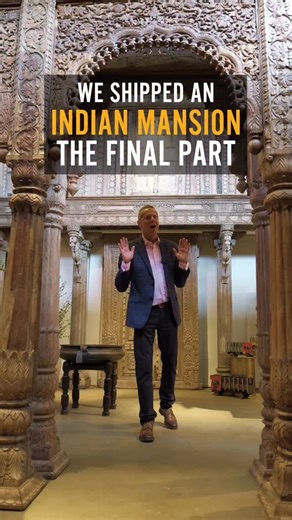 A historic Indian mansion from Gujarat, India, carefully transported across the world and reassembled inside our 10,000-square-foot Chicago showroom. What was once a private haveli now lives on as an immersive space—layered with history, craftsmanship, and soul. Though the Grand Haveli opened last year, much of the installation remains—meant to be experienced, walked through, and lived with. And yes, every piece is available to collect, anytime. This is not an exhibition. This is living history.