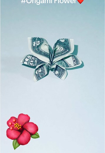 Step-by-Step Guide to Origami Money Flower