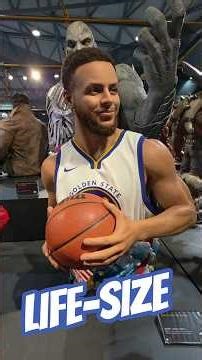OMG Life-Size Steph Curry Bust Is So Creepy #shorts