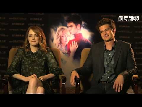 Andrew Garfield and Emma Stone China Interview (1)