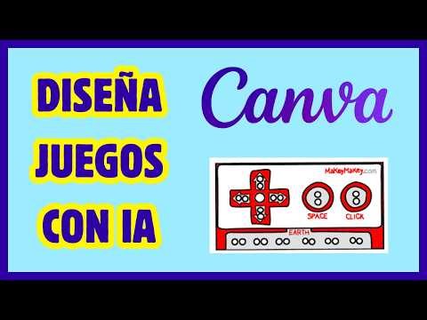 Cómo crear ACTIVIDADES INTERACTIVAS con IA en CANVA para MAKEY MAKEY
