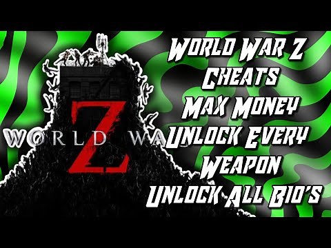World War Z Cheats- Max Money, Unlock Every Weapon And Unlock All Bio's -Ps4SaveWizard
