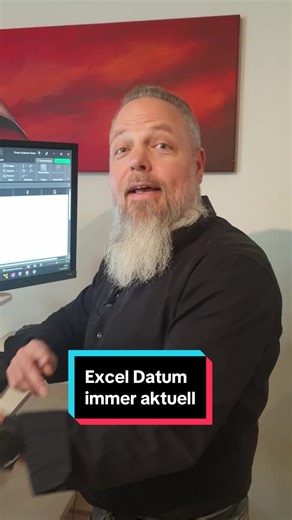 Excel Datum immer aktuell halten: So geht's!