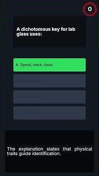 O - LEVEL QUIZ BIOLOGY CLASSIFICATION