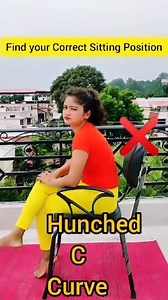 Find your correct sitting posture... | yogawithanjalee