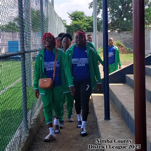 Nimba County District League 2025 - Kickball Final: Reigning champions District-8 arrived at the Gompa Sports Pitch in style for their title defense against District-Four. | Nathaniel Success Tokpah