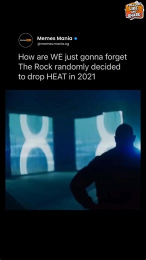 Memes Mania on Instagram: "Follow @memes_manias69 for more moments that definitely should’ve stayed in the drafts 💀🔥 He went crazy 😮‍🔥 In 2021, Dwayne “The Rock” Johnson caught everyone off guard by dropping a full-on rap verse on “Face Off” alongside Tech N9ne, Joey Cool, and King Iso. What started as a surprise feature quickly turned into a viral moment when The Rock closed the track with pure intensity — motivational bars about discipline, faith, legacy, and staying hungry, delivered with