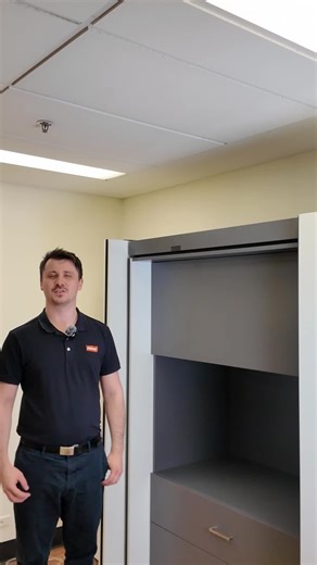 Blum Australia on Instagram: "Notice that your AVENTOS lift system door is hitting the ceiling or colliding with an overhead cabinet? With some simple adjustments, you can control how far they open and set the perfect opening angle. #kitchencabinets #cabinetry #liftsystem #demo"