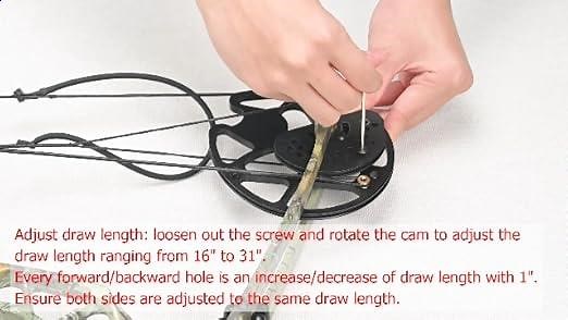 How to Adjust Draw Length and Draw Weight of A Compound Bow