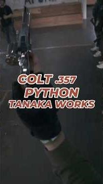 TANAKA COLT PYTHON .357 #airsoft #airsoftcqb #trinityairsoft