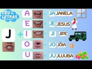 ⚡ENSINE A LER MAIS RÁPIDO COM ESSE MÉTODO|o som da letra J| Como ensinar a criança a ler e escrever?