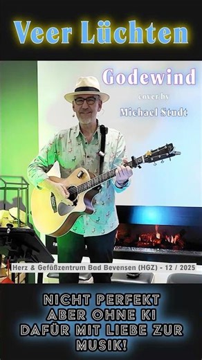 Four Lights - Michael Studt covers Godewind with guitar, one-man band 🎤🎸🥁 Christmas carol in Low ...