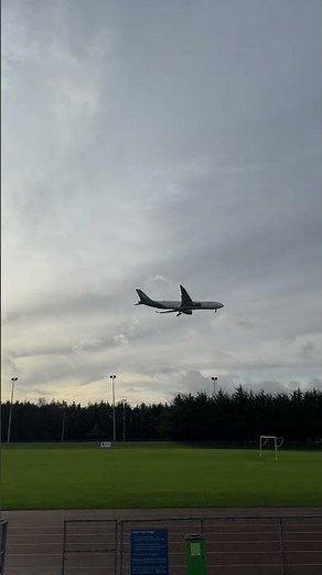Stunning morning approach into Dublin A330 | Airbus landing #aviation