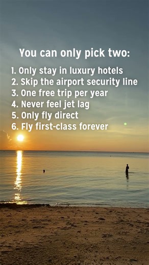 You Can Only Pick Two: Travel Edition