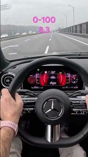 2026 Mercedes-Benz C 180 W206 | 170 HP + 23 HP Mild Hybrid RWD Acceleration 0-100
