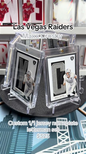 Custom 1/1 Jersey Nameplate Letterman Set for NFL Fans