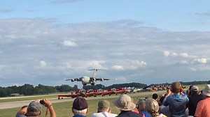 206K views · 5.5K reactions | It's a massive machine, but the C-17 Globemaster III has some moves! #OSH18 | EAA - The Spirit of Aviation | Facebook