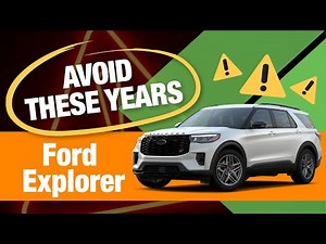Don't Buy These Ford Explorer Model Years #fordexplorerreliability
