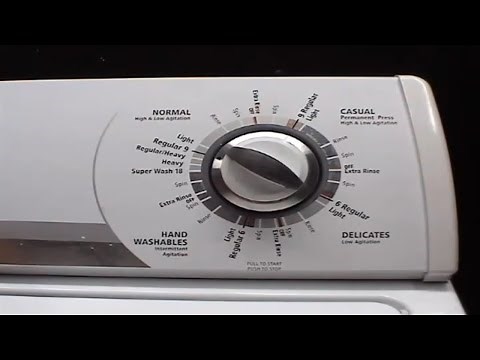 Whirlpool Washing Machine Not Starting - Check The Timer