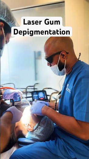 Laser Gum Depigmentation