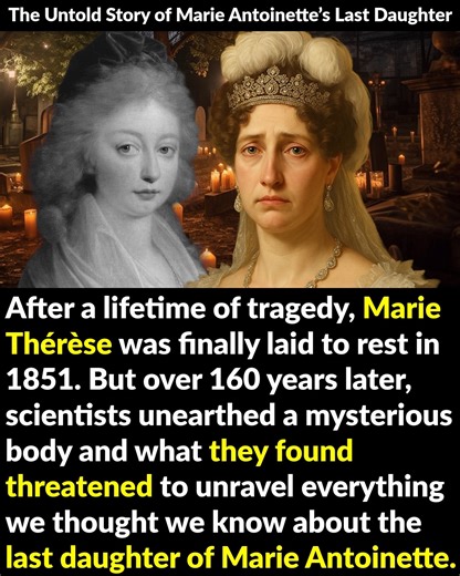 After a lifetime of tragedy, Marie Thérèse was finally laid to rest in 1851. But over 160 years later, scientists unearthed a mysterious body—and what they found threatened to unravel everything we thought we know about the last daughter of Marie Antoinette. | Factinate